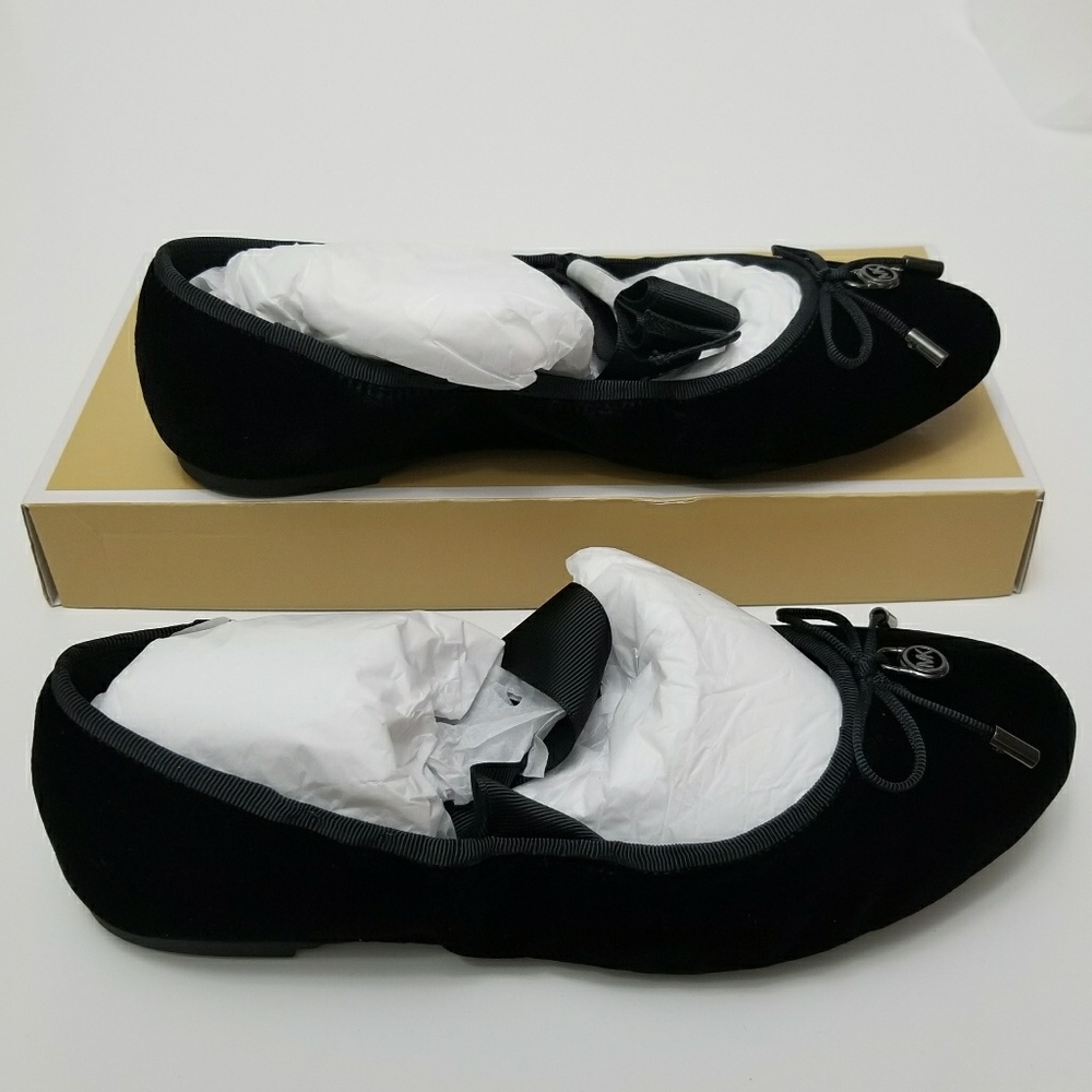 MICHAEL Michael Kors Myles Velvet Ballet Flats - Picture 5 of 8
